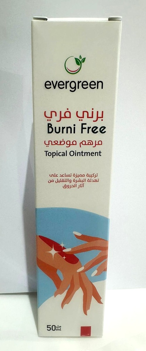 Burni Free Cream | 50 Ml